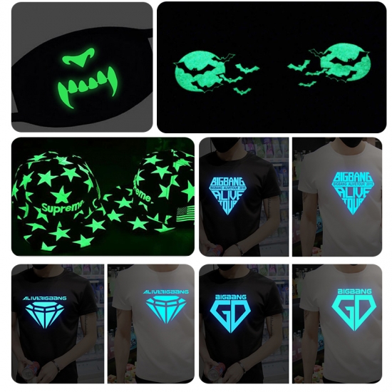 Glow In The Dark Iron-on Transfers